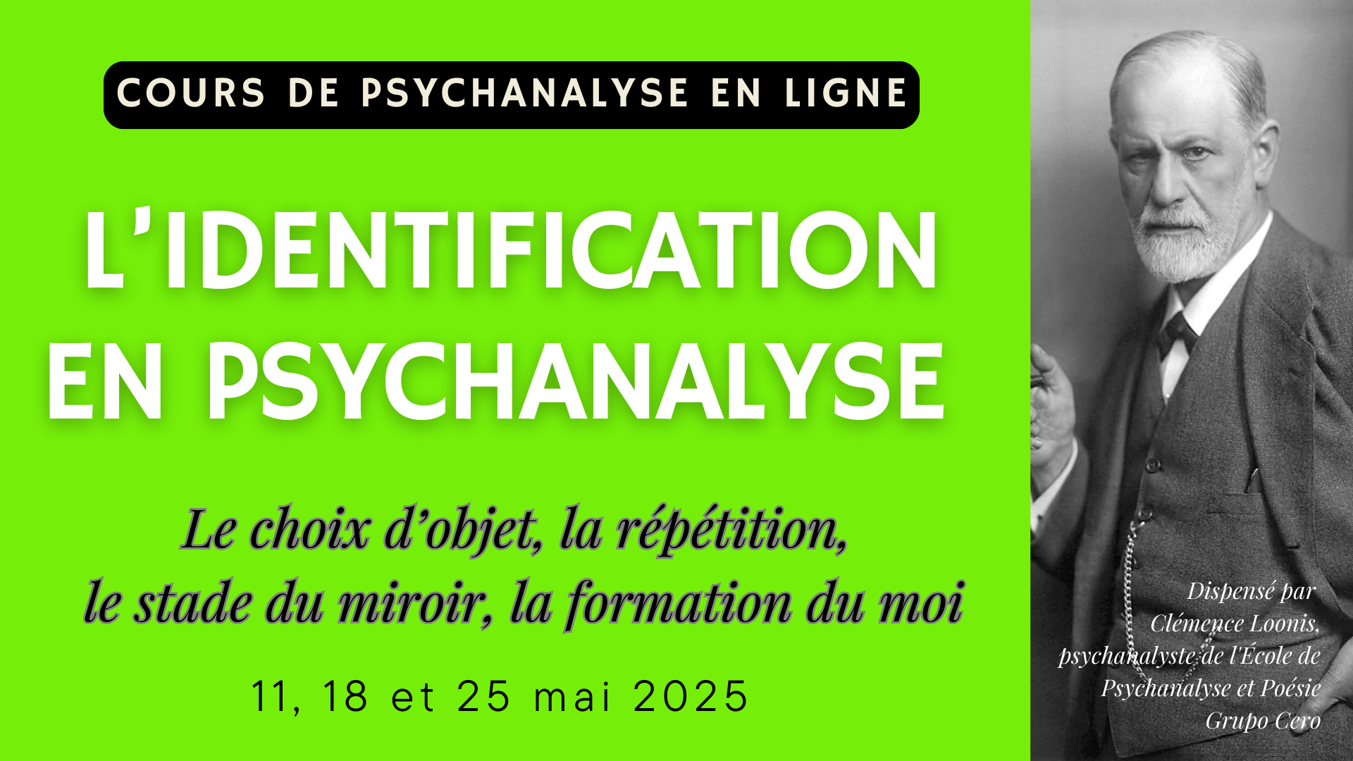 L'état dans lequel le moi retient la libido, nous l'appelons narcissisme, en souvenir de la légende grecque du jeune Narcisse, amoureux de sa propre image reflétée dans l'eau. psychanalyste à Madrid